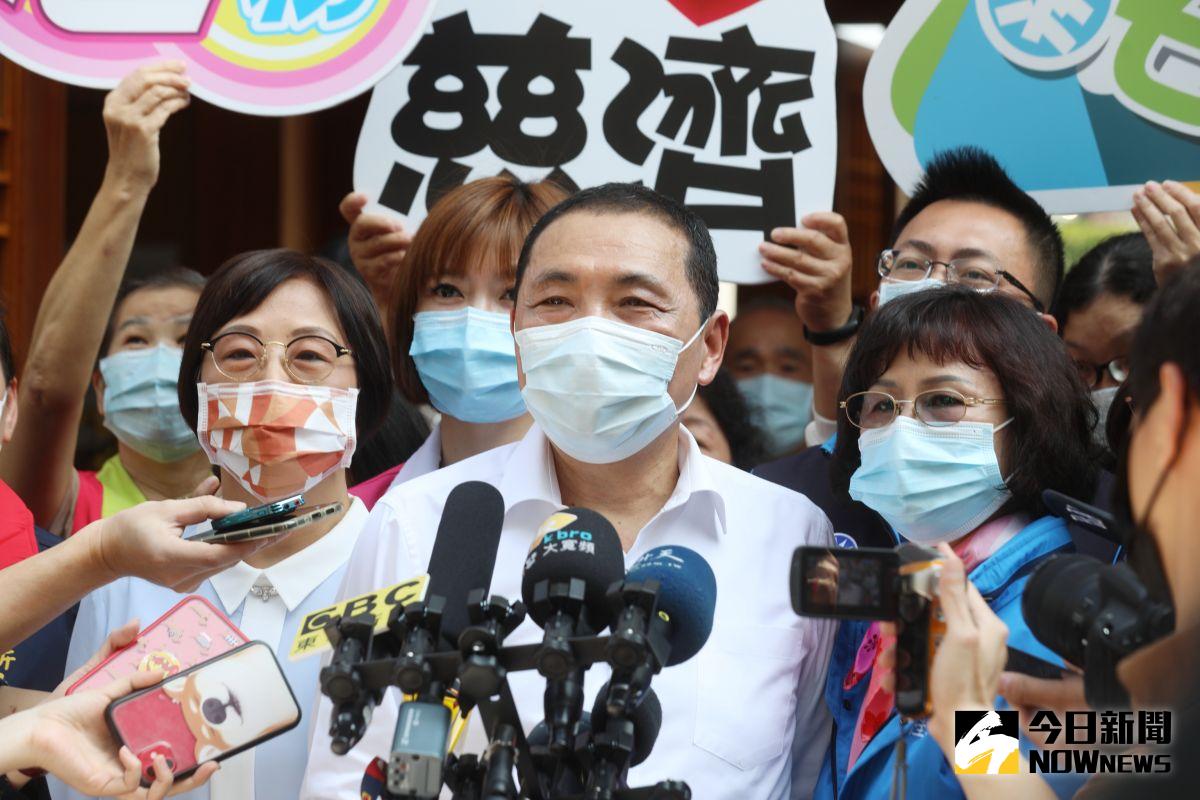 ▲刑警出身的新北市長侯友宜撂話，「面對違法違紀的事情，絕對不寬貸，從嚴追究責任！」（圖／記者陳志仁攝，2021.03.15）