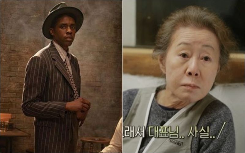 ▲查德威克鮑斯曼(左)爭影帝;尹汝貞爭女配。(圖/tvN、翻攝Netflix)