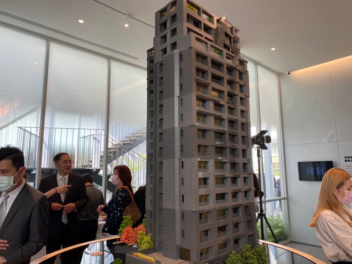 ▲忠泰建設與永沛開發聯手的新案，瞄準小眾客群，找來國外知名建築設計團隊進行設計。（圖／記者賴志昶攝）