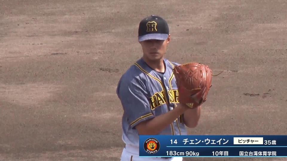▲陳偉殷回中日球場先發出賽。（圖／取自ＪSports)
