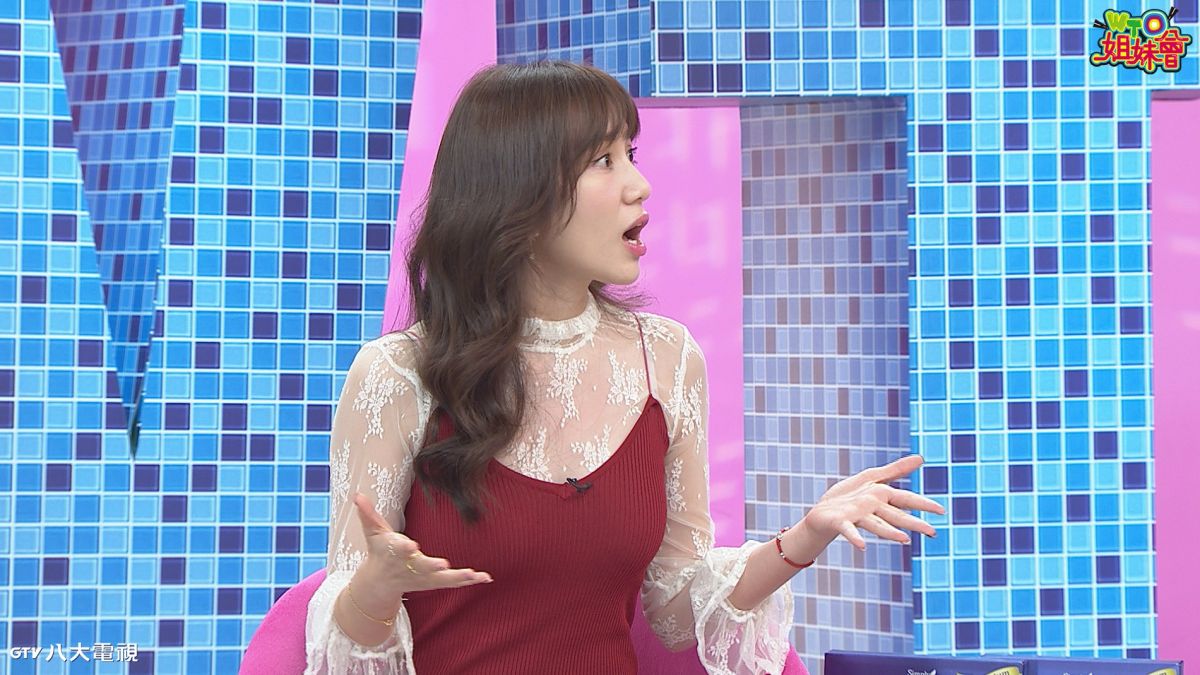 ▲Apple分享遇到色狼經驗。（圖／八大）