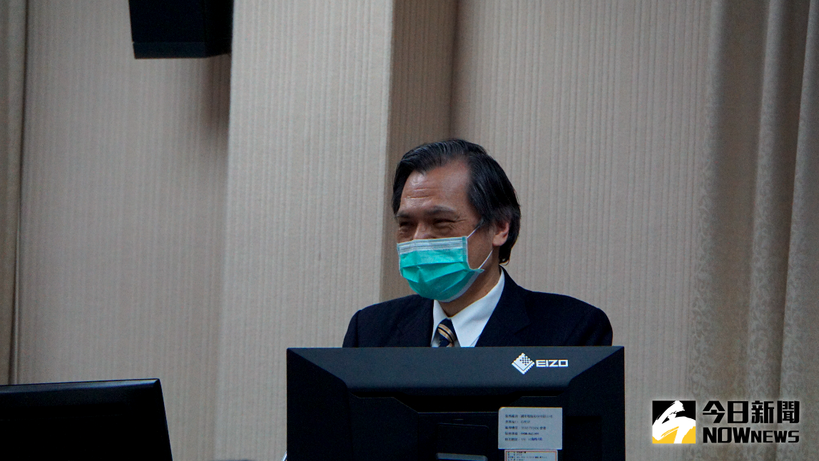 ▲國安局長陳明通表示，國安局遭指監聽是境外勢力針對他而來的認知作戰。（圖／記者呂炯昌攝，2021.03.18）