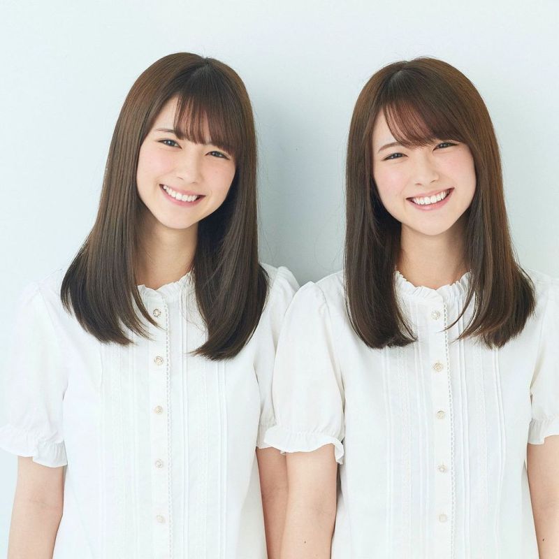 ▲日本絕美雙胞胎讓網友全驚艷。（圖／翻攝自@suzuki_mina_maria的IG）