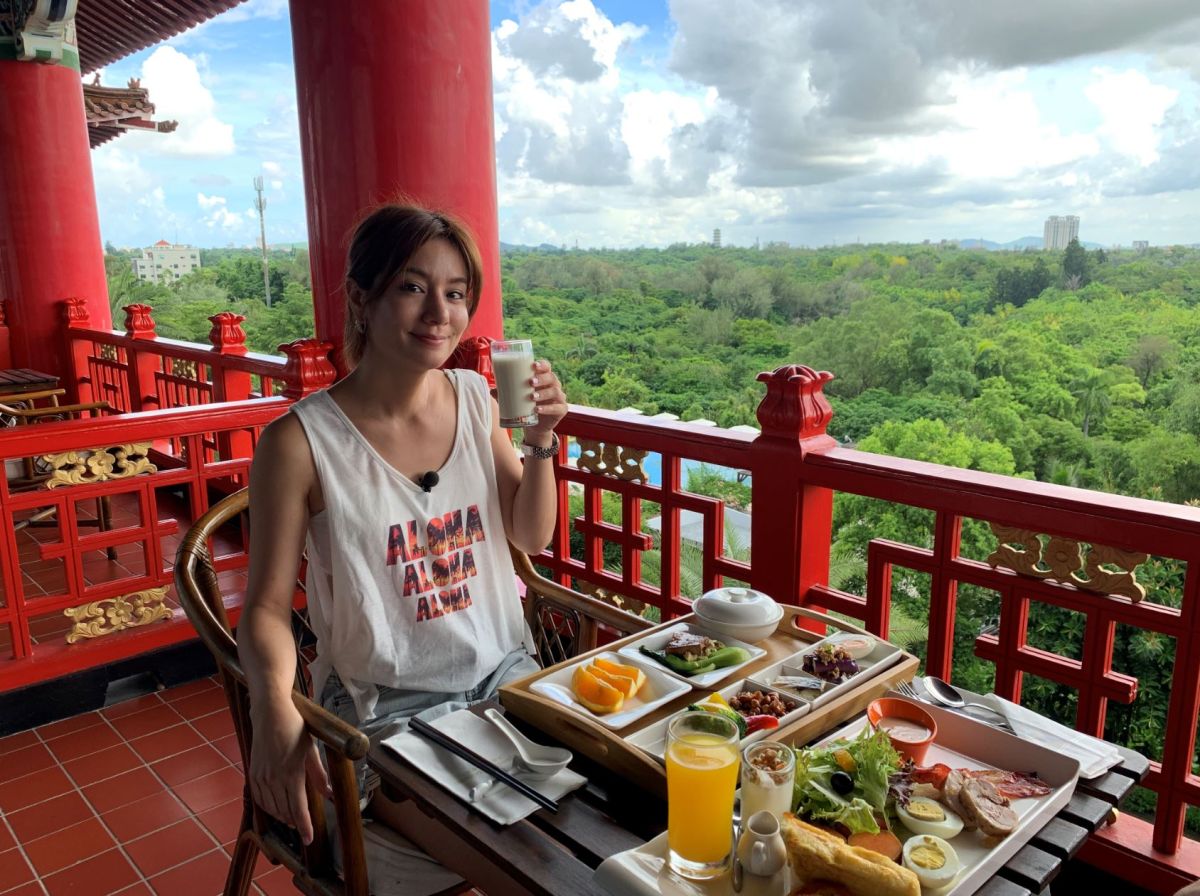 ▲莎莎請辭《食尚玩家》。（圖／TVBS）