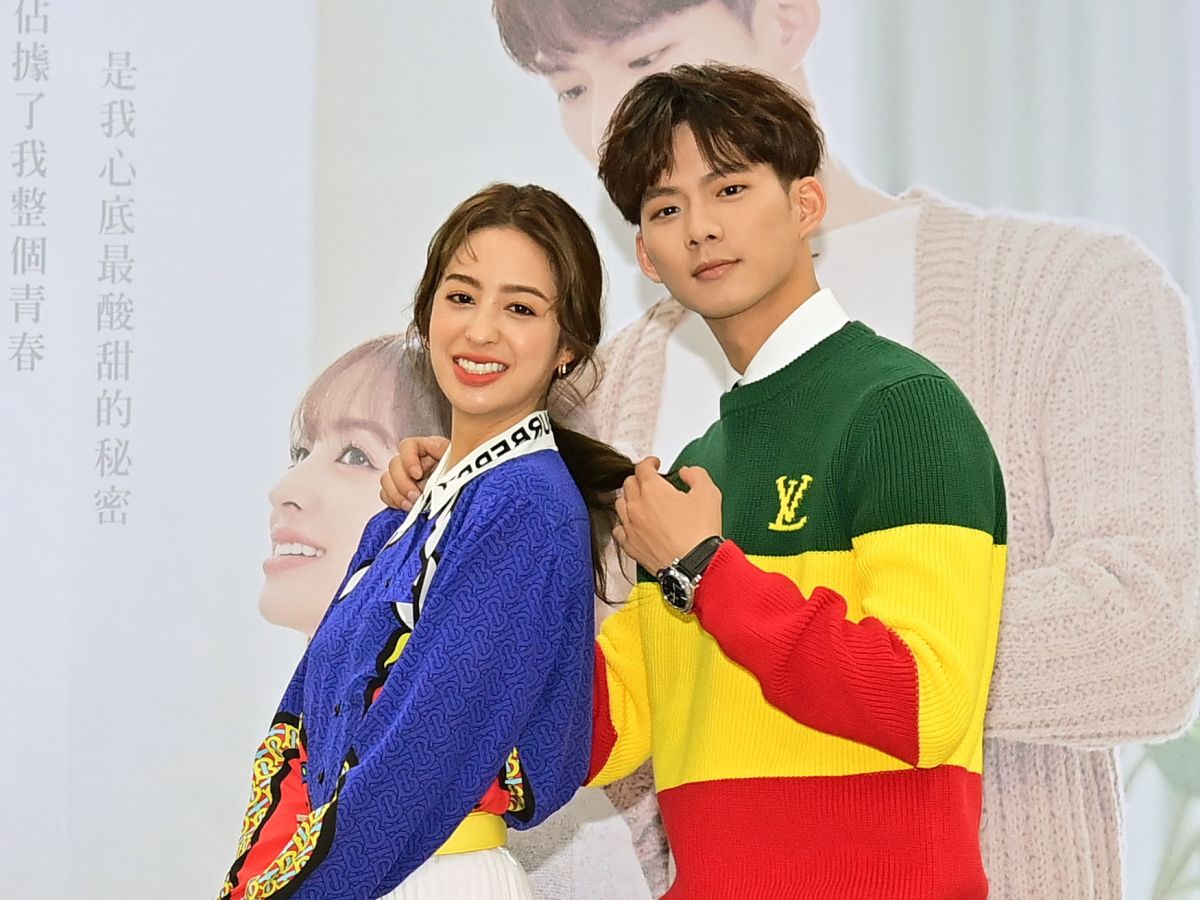 ▲吳念軒（右）莫允雯扮青梅竹馬。（圖／台視）