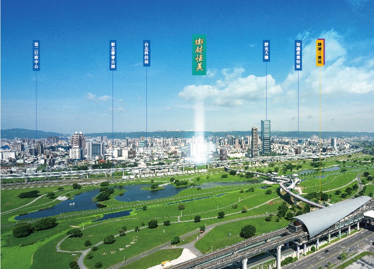 ▲「鄉林恆美」，由於交通便利，附近有雙捷三重站和新北大都會公園，再加上高科技產業進駐，和新北第二行政中心加持，房市後市看漲。（圖／資料照片）