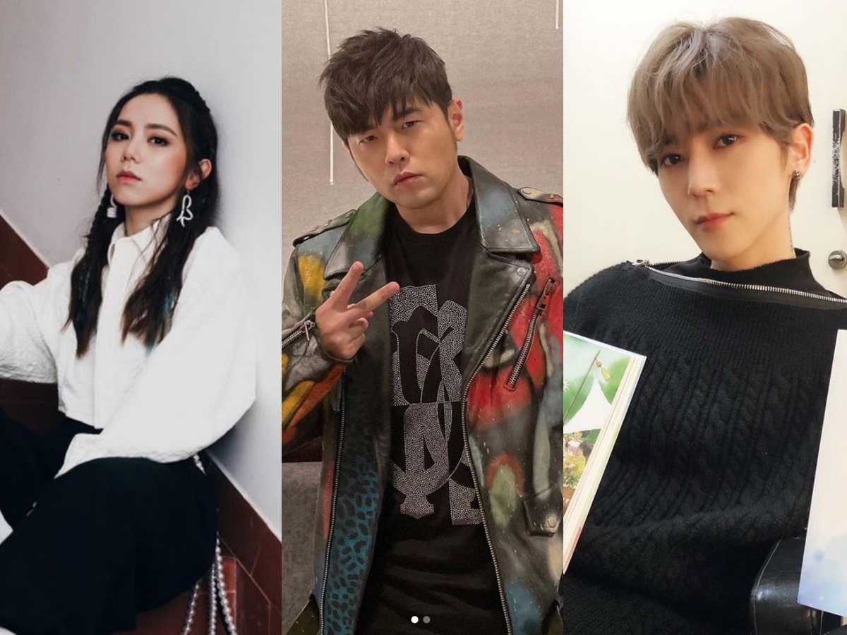 ▲鄧紫棋（左起）、周杰倫、畢書盡是電玩資深玩家。（圖／翻攝鄧紫棋、周杰倫、畢書盡IG）