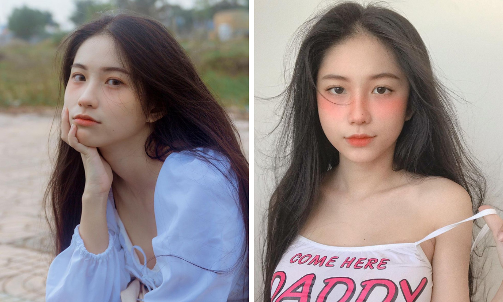 ▲零零後的大學生Kim Anh Nguyễn外型清純甜美，仙女氣質讓人耳目一新。（圖／翻攝自IG）