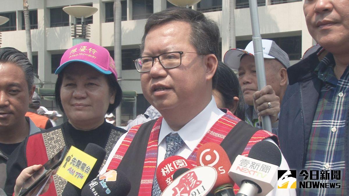 ▲鄭文燦表示，公投前仍需針對這個議題進行討論和辯論，把各種方案攤在陽光下討論，取得最高共識。（圖／記者李春台攝，2021.03.19）