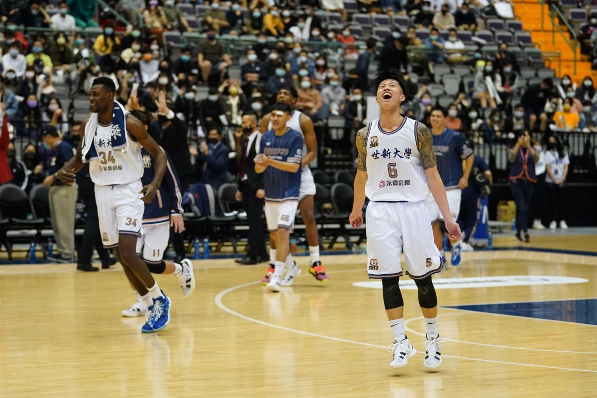 ▲世新大學男籃首度打進UBA冠軍戰，有機會挑戰男女雙冠。。（圖／大專體總提供）