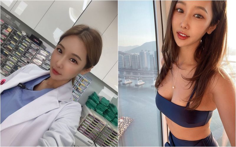 美女牙醫和女兒同框根本是姊妹!傲人「顏值身材」看不出年過半百