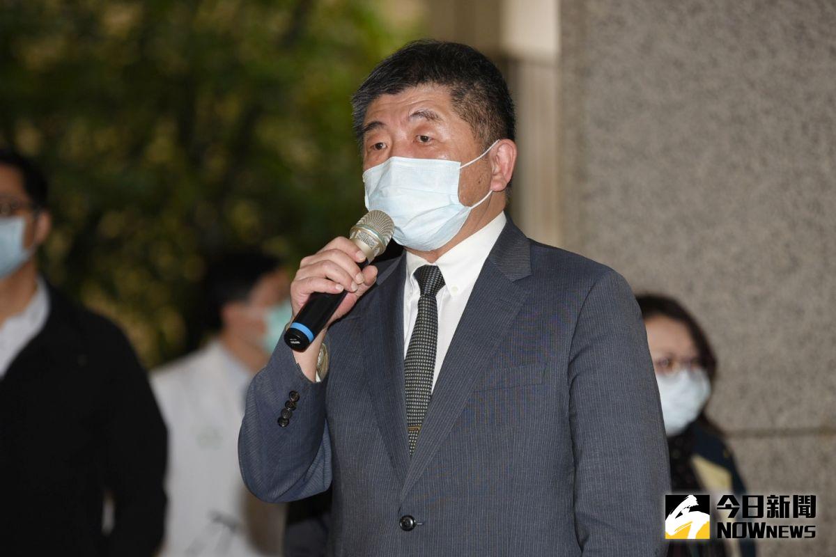 ▲衛福部部長陳時中22日發下宏願，希望國產疫苗儘速成功，讓總統蔡英文帶頭施打。（圖／記者陳明安攝，2021.03.22）