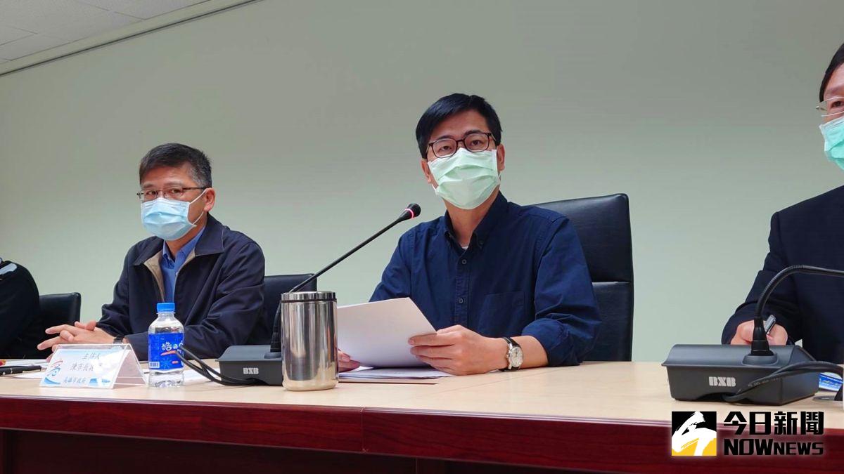 ▲高雄市長陳其邁今日召開第一次的旱災應變會議。（圖／記者鄭婷襄攝，2021.03.22）