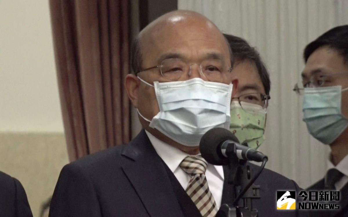 ▲22日2架F-5E戰機失事，行政院院長蘇貞昌對此表示不捨，也希望國人多給予國軍支持。（圖／記者葉政勳攝 2021.03.23）