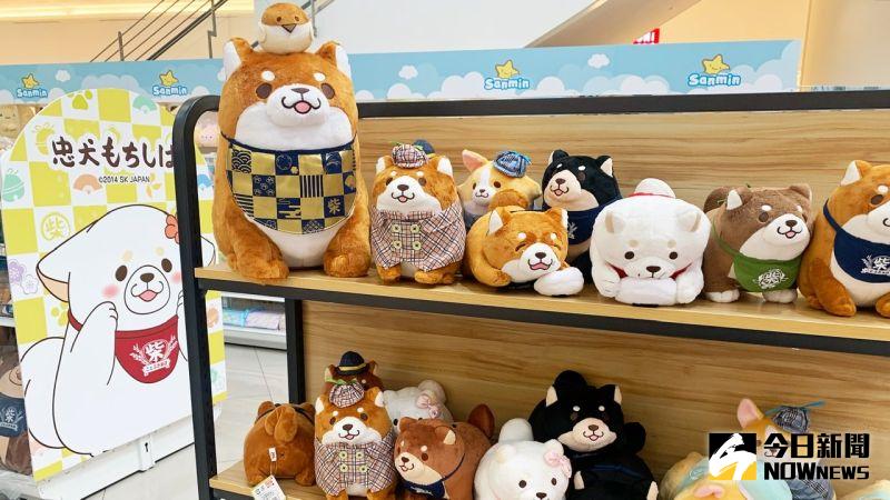 ▲「忠犬麻糬柴犬」期間限定店,有超過百款的人氣商品。(圖/記者陳美嘉攝,2021.03.23)