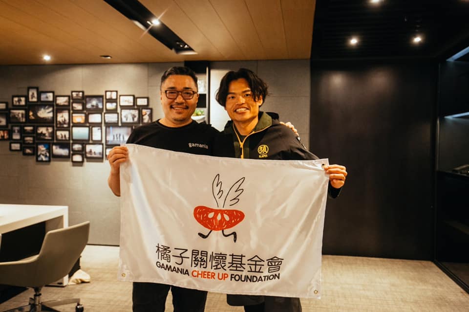 ▲台灣登山家「阿果」呂忠翰目前已展開攀登世界第10高峰—安納普爾納峰(Annapurna)計畫，「今年特別感謝能獲得橘子關懷基金會的支持，讓台灣海外探險繼續延續下去，而能與劉柏園大哥相遇是緣份…」。（圖／橘子關懷基金會提供）