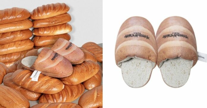 ▲愛沙尼亞饒舌歌手Tommy Cash 近日與人氣品牌Maison Margiela推出另類的麵包拖鞋。(圖／擷取自Tommy Cash 官網)