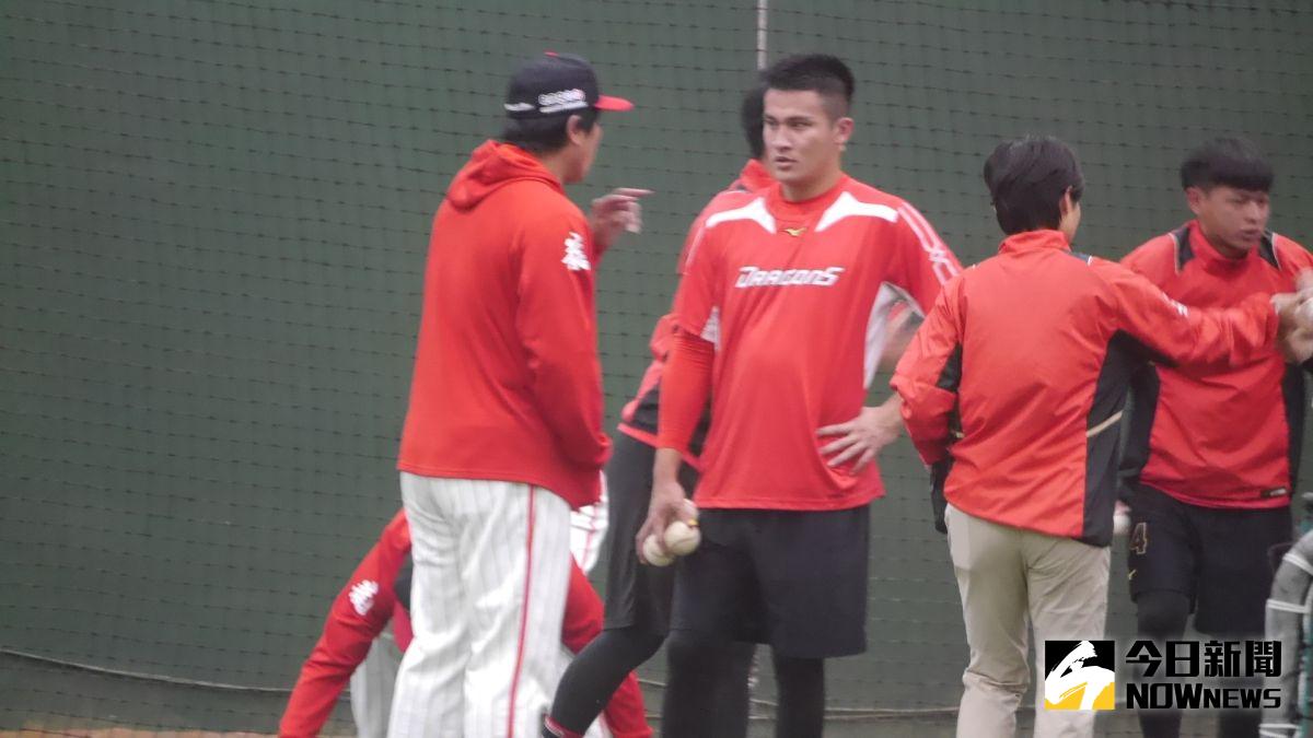 ▲味全龍捕手林辰勳（圖／吳政紘攝）