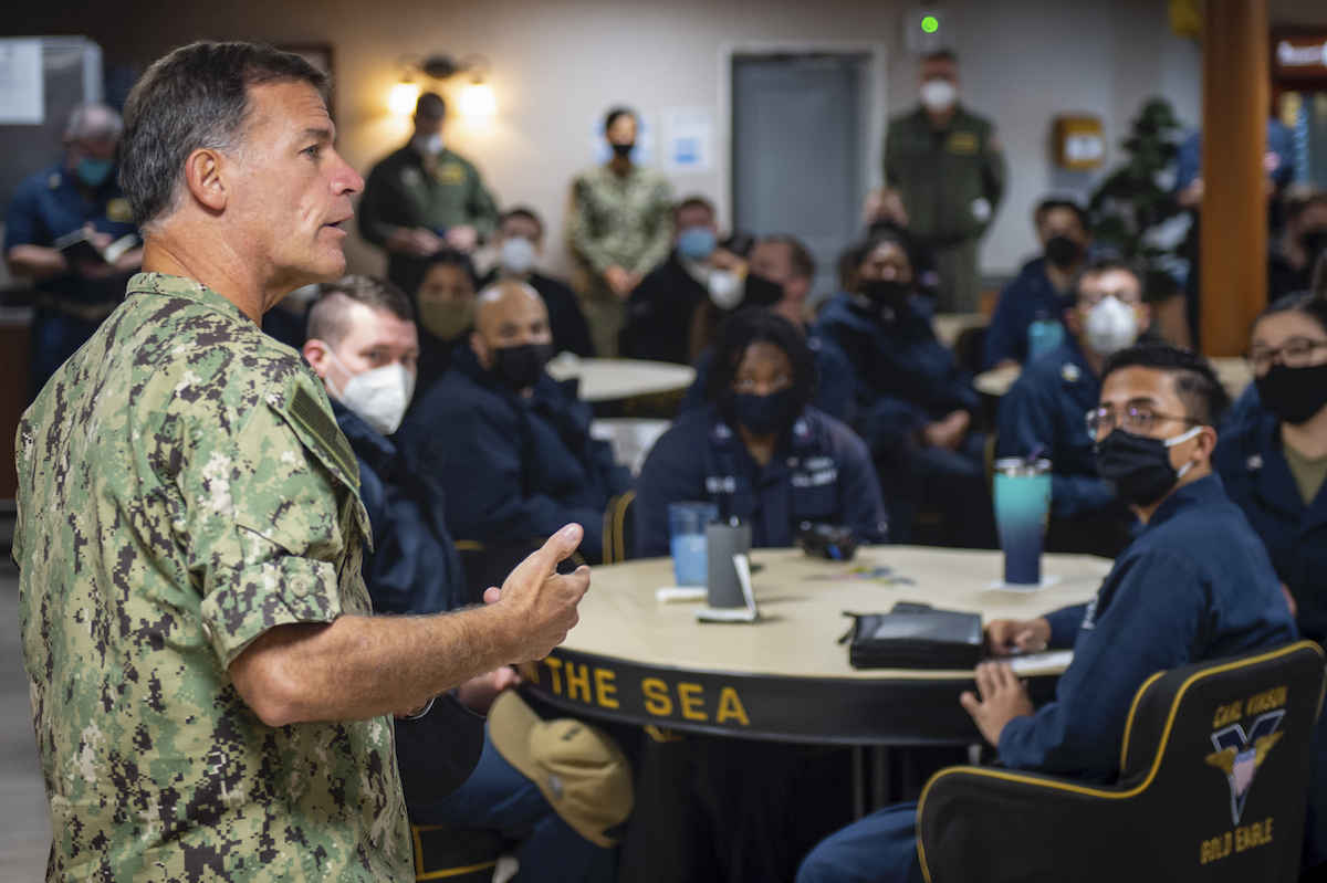 ▲美國印太司令提名人阿基里諾表示，面對中國軍事威脅，美國應該維持對台軍售，確保台灣有自衛能力。（圖／美聯社／達志影像）