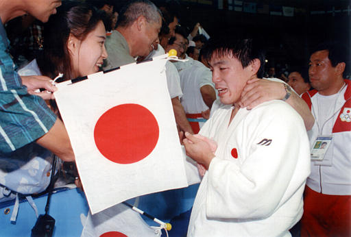 ▲古賀稔彦拿下1992年巴塞隆納奧運柔道金牌。（圖／美聯社／達志影像）
