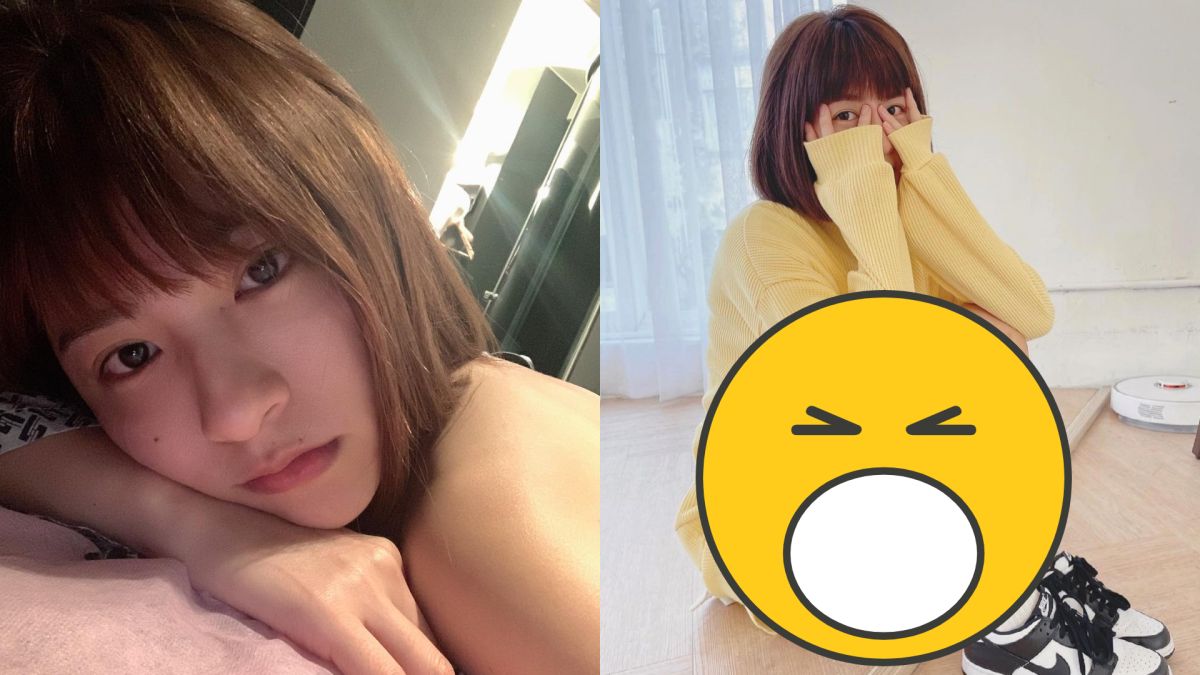 ▲峮峮下半身春光被褲裙出賣。（圖／峮峮臉書、IG)