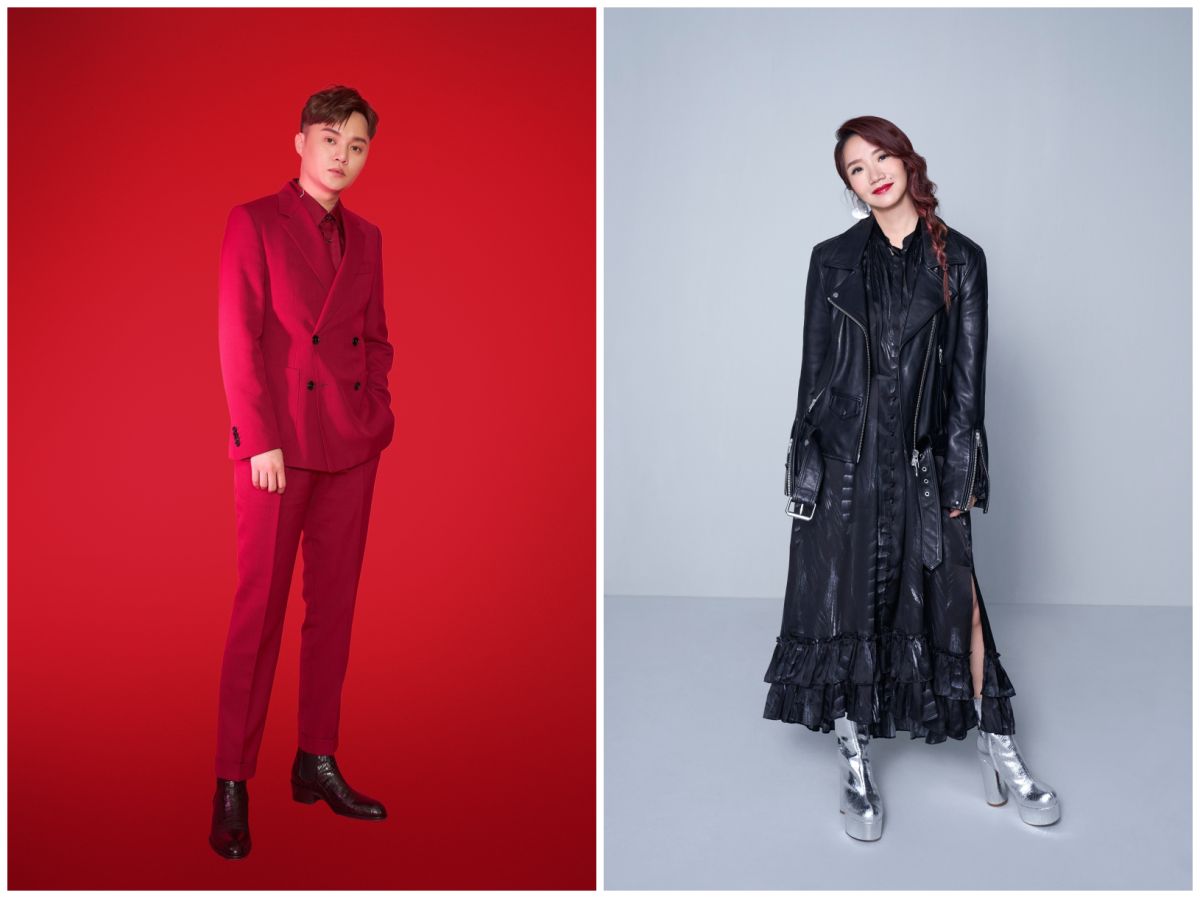 ▲許富凱（左圖）、陶晶瑩公布新的演唱會日期。（圖／凱聲影藝、就是現場提供）