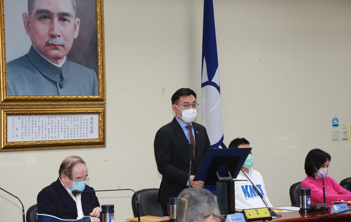 ▲國民黨將組團參訪AIT，黨主席江啟臣更受國際民主聯盟（IDU）的邀請擔任線上論壇主講人。（圖／資料照片）