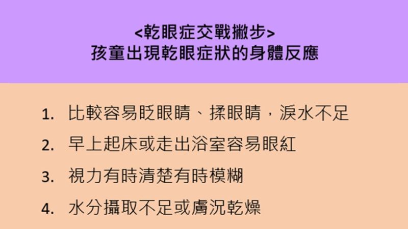 ▲孩童若出現乾眼症病兆，應盡快就醫，而愛爾康便是「糊矇族」的好夥伴。（圖／品牌提供）