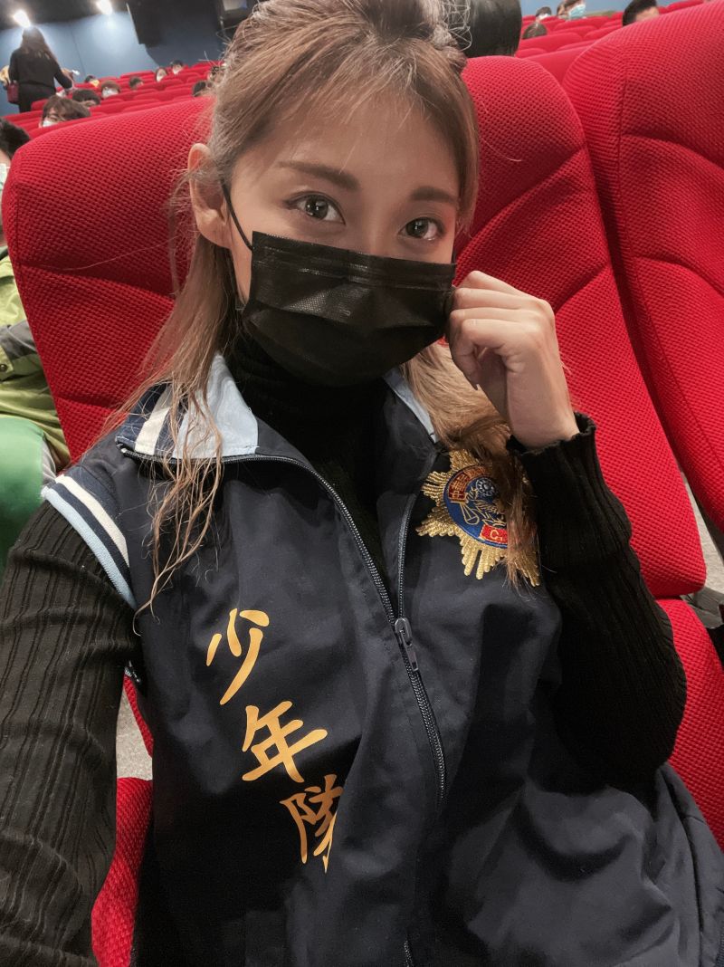 ▲祈錦鈅第4度代言新北市政府警察局宣導活動。(圖/固力狗娛樂提供)