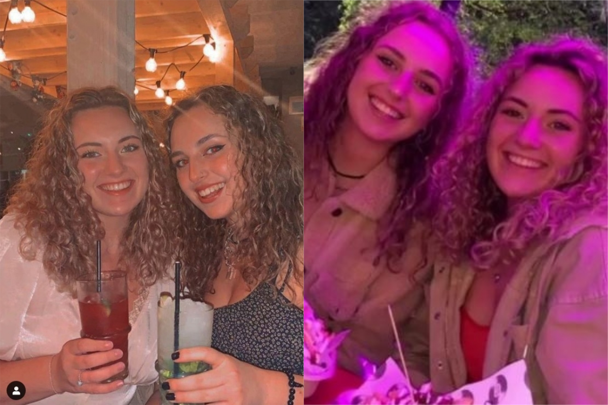 ▲有網友搬進大學宿舍的第一天，竟發現室友和自己長的一模一樣。（圖／翻攝自《amyharrietx》instagram ）