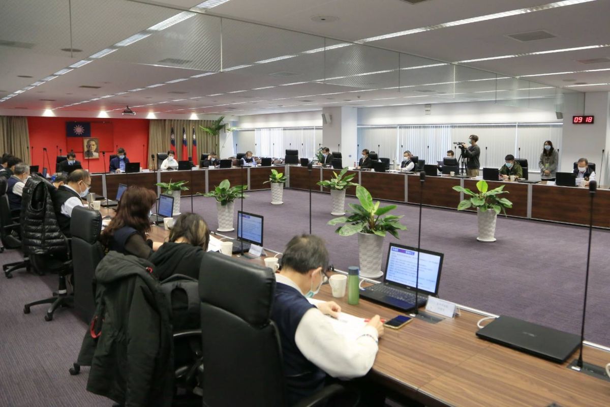 ▲台中市政府緊急加開第三次災害應變中心工作會報(圖／柳榮俊攝2021.3.25)