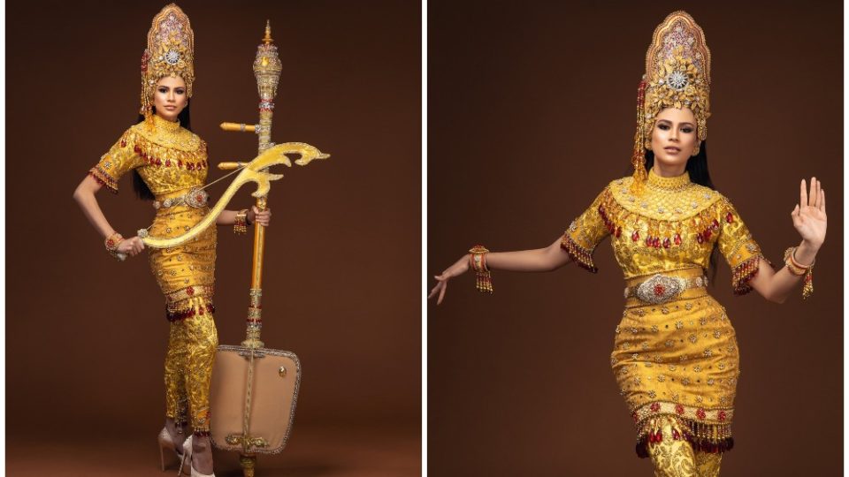 ▲2020年馬來西亞萬國小姐冠軍Jasebel Robert近日把馬來西亞傳統服飾穿上身，華麗的服飾背後靈感源自馬來西亞國寶藝術「瑪蓉舞」。（圖／翻攝自IG）