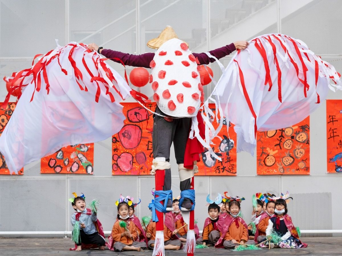 ▲高雄兒童美術館特別於4月2日至5日舉辦「閃閃發光兒童節」系列活動。（圖／高美館提供）