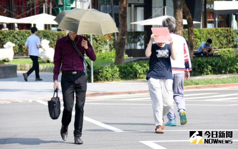 今天高溫28度　中南部山區有局部雨
