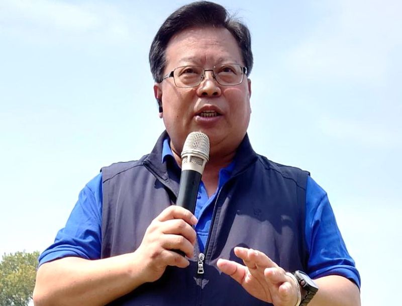 ▲台灣中油煉製事業部執行長徐漢致詞。(圖/記者黃守作攝,2021.03.27)