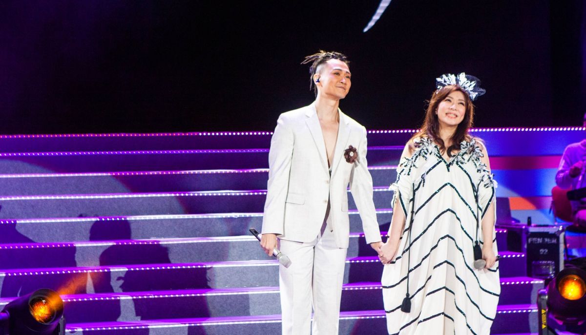 ▲趙詠華（右）、林俊逸舉辦「華逸登場」演唱會。（圖／遠雄創藝提供）