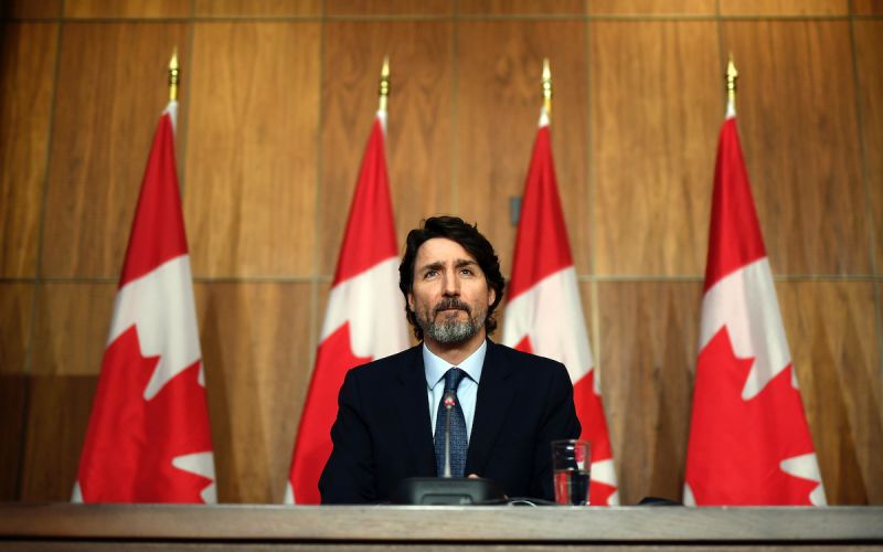 ▲加拿大總理杜魯道（Justin Trudeau）表示，北京主辦的2022年冬季奧運，為關注中國人權問題的國家提供向北京當局施壓的機會。資料照。（圖／美聯社／達志影像）
