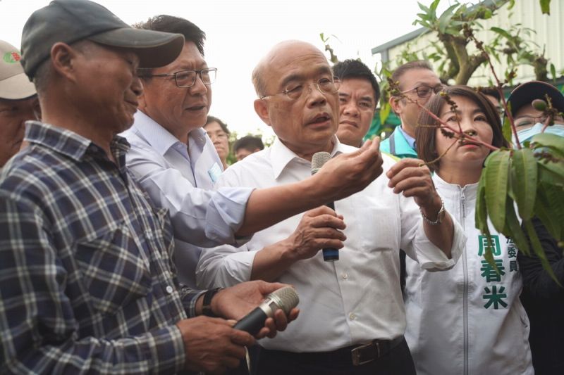 ▲行政院長蘇貞昌談邊境解封。(圖/屏東縣政府提供,
