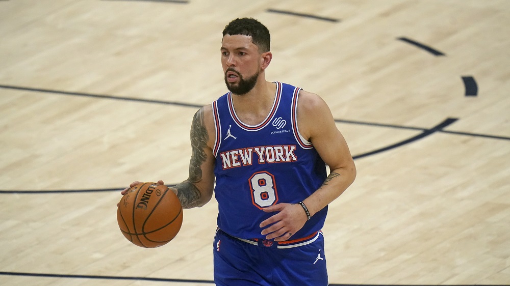 ▲尼克後衛Austin Rivers。（圖／美聯社／達志影像）