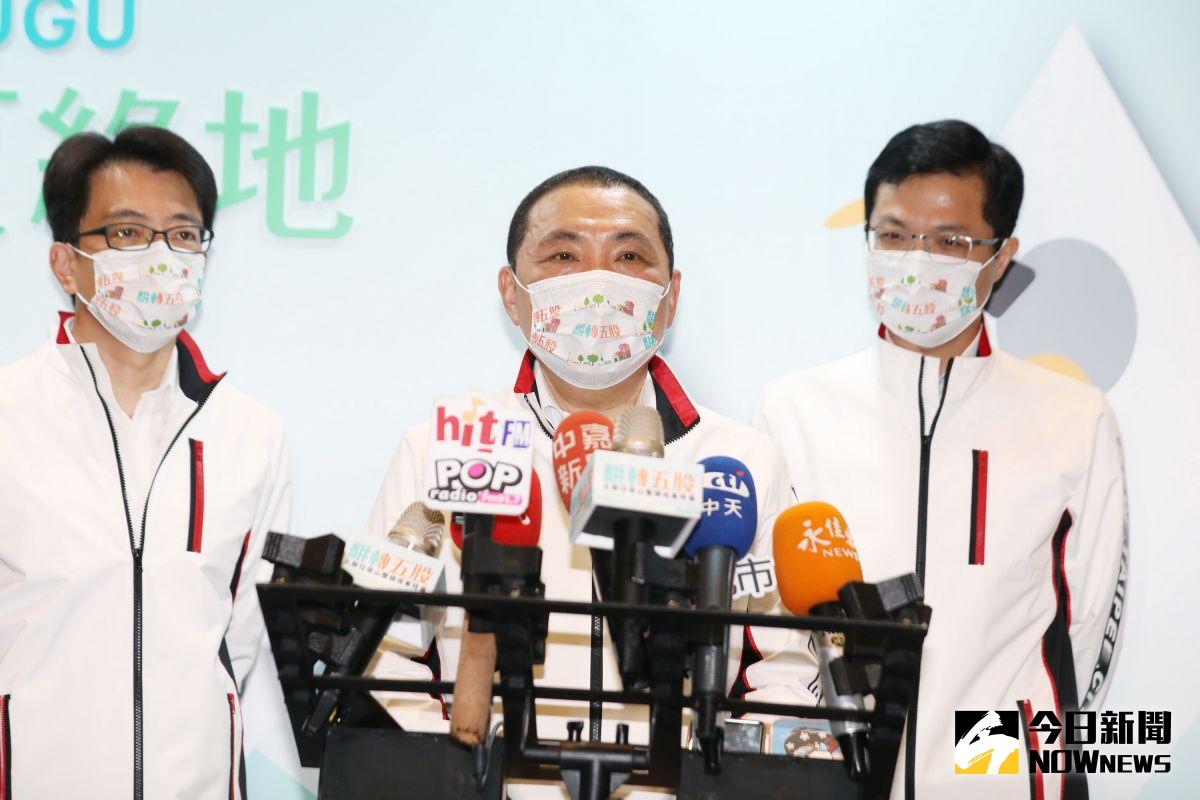 ▲新北市長侯友宜認為，每個市長都要面臨他的問題，這當中就算大家有一點點的意見不一樣，都要互相的尊重對方。（圖／記者陳志仁攝，2021.03.29）