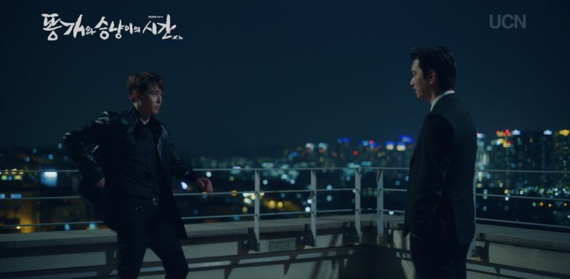 ▲▼Nichkhun(上下圖右)與燦盛友情客串。(圖/Netflix、2PM