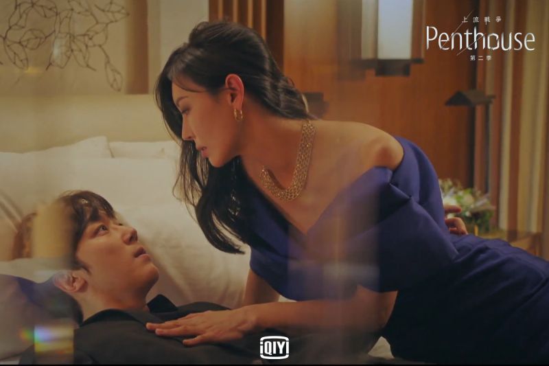▲《Penthouse上流戰爭2》集集狗血,重口味故事吸引大批網友關注。(圖/愛奇藝國際站)