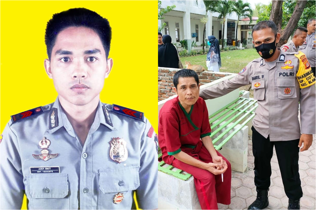 ▲左圖為阿塞普失蹤前，右圖為近期照片。（圖／翻攝自臉書）