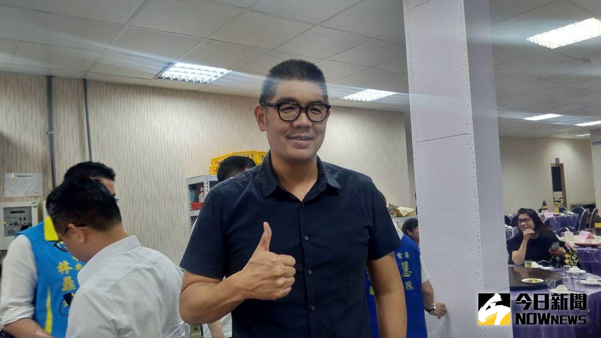 ▲國民黨智庫副董事長連勝文11日接受媒體訪問時，脫口而出表示支持自己選黨主席。（資料照／記者鄭婷襄攝）