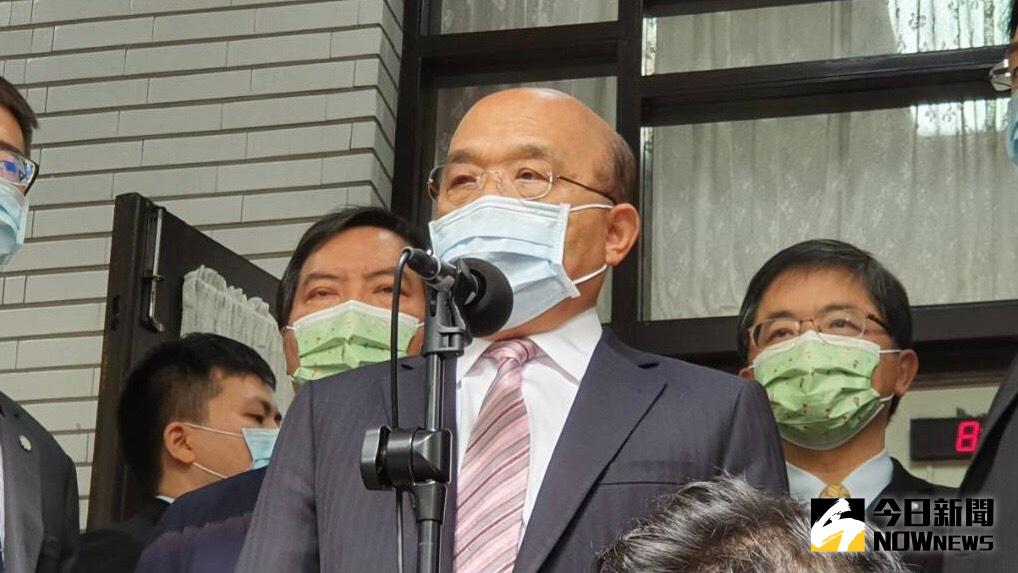▲藻礁保育議題延伸出重啟核四爭議，但行政院院長蘇貞昌認為核四不可能、也不應該重啟。（圖／記者劉育辰攝，2021.03.30）