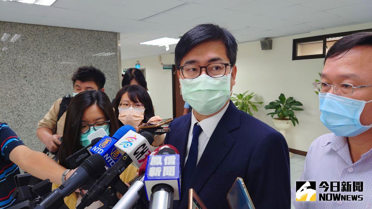 ▲高雄市長陳其邁表示，高雄市政府將在這個禮拜四成立抗旱應變中心，提前做好一些不同劇本的因應準備。（圖／記者鄭婷襄攝，2021.03.30）