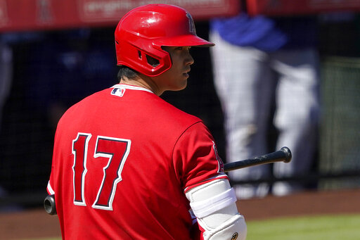 ▲天使隊日籍二刀流好手大谷翔平（圖／美聯社／達志影像）