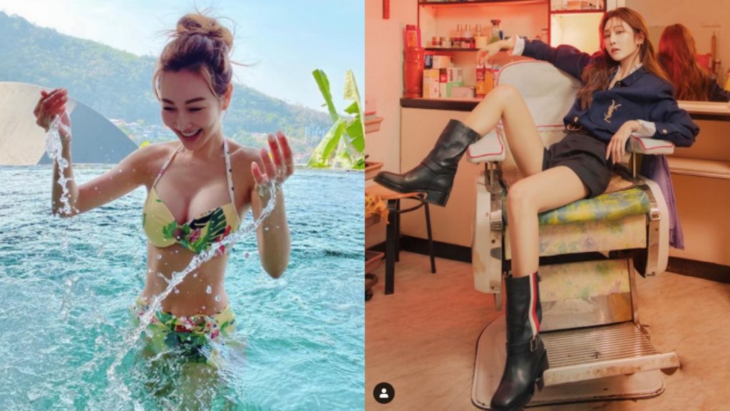 ▲本土劇女神曾莞婷身材火辣。（圖／翻攝自IG@vicky_7155）