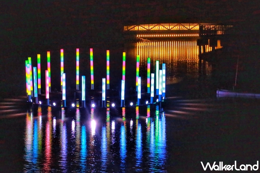 ▲月津港燈節首次在夏季展出。（圖／WalkerLand）