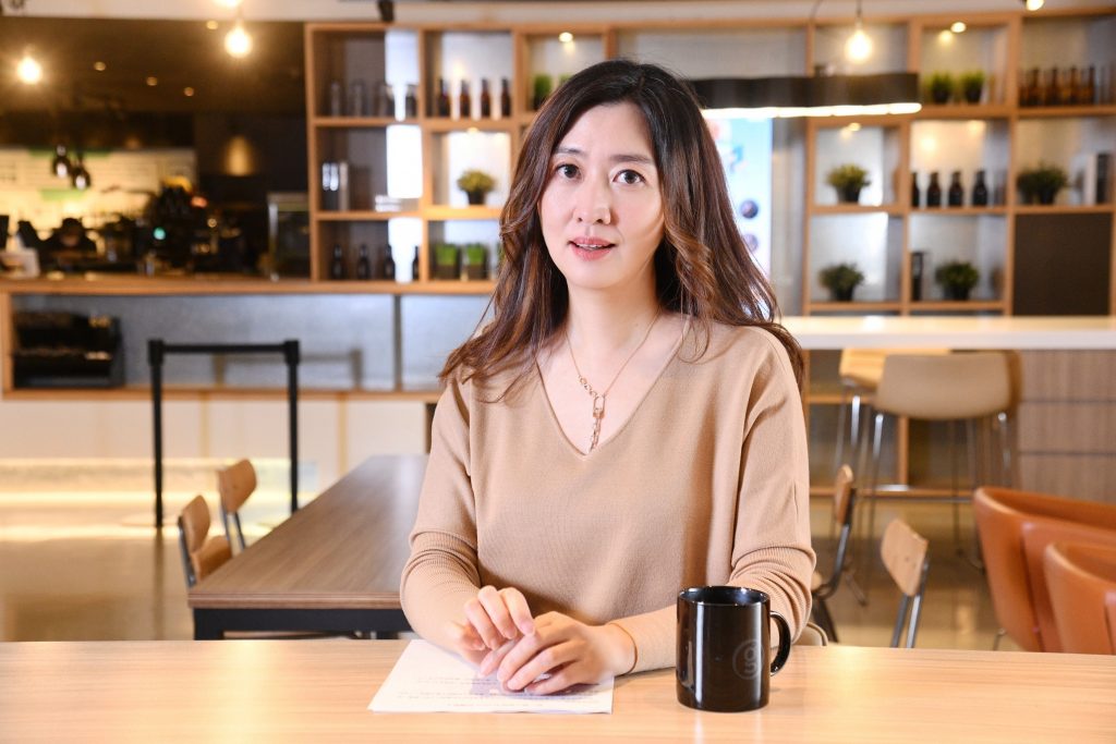 ▲鄧惠文醫師接受《姊妹淘》專訪。（圖／記者林柏年攝, 2021.01.25）